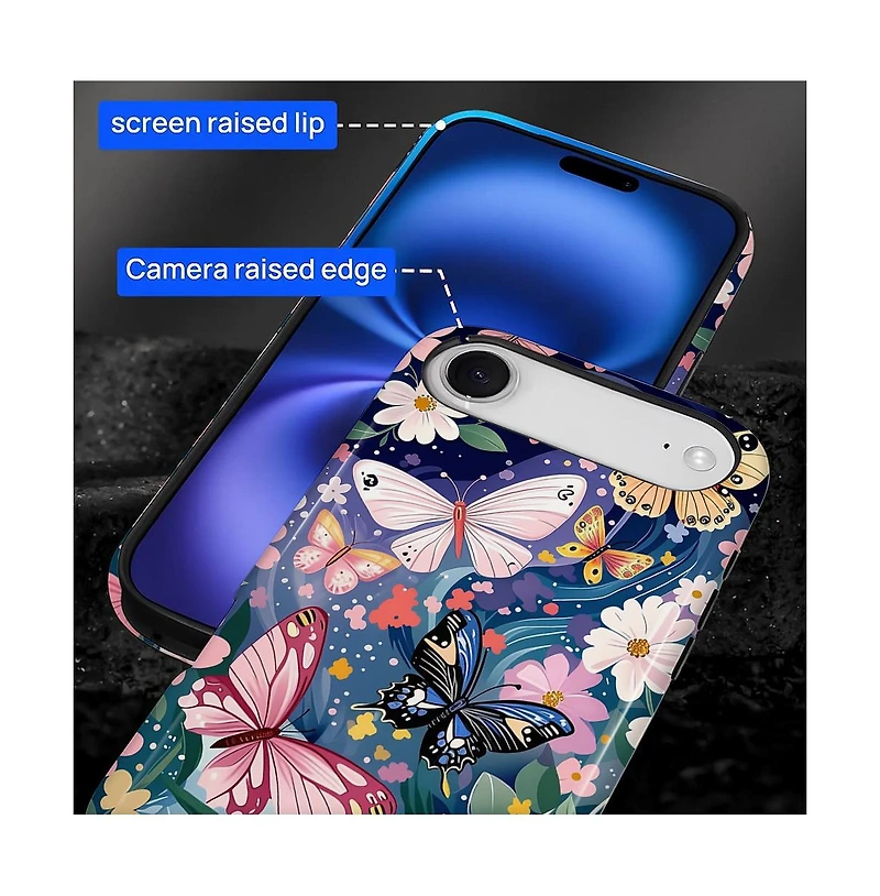 Gonez Case for iPhone Air, 2-in-1 Dual-Layer Shockproof Protection