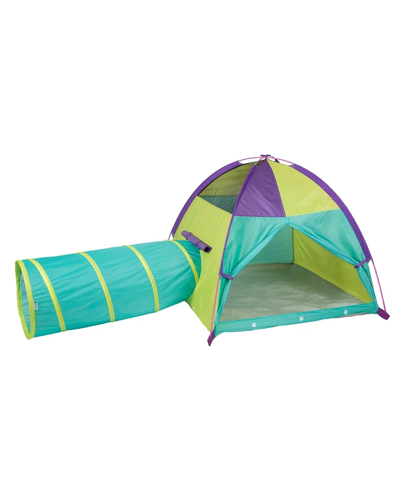 Pacific Play Tents Neon Hide-Me Tent And Tunnel Combo