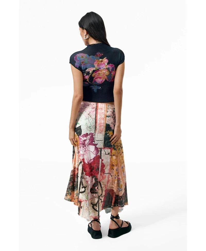 Desigual Women's Long printed skirt