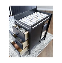 Sorelle Essex Convertible Crib and Changer Combo for Nursery