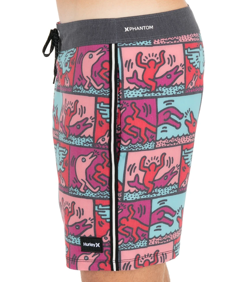 Hurley Men's Phantom Eco Sessions 5" Regular-Fit Swim Shorts