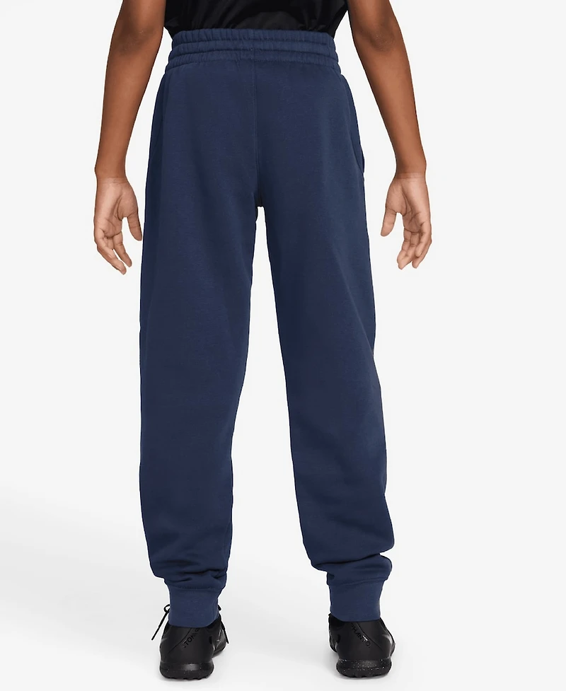 Nike Big Boys and Girls Navy Usmnt Club Fleece Jogger Pants