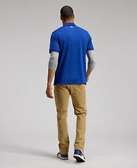 Nike Men's Royal Philadelphia Phillies Authentic Collection Striped Victory Dri-fit Polo Shirt