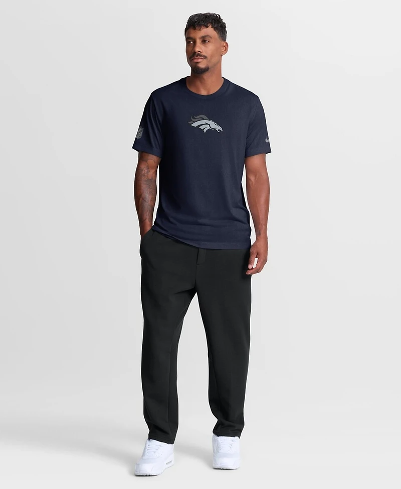 Nike Men's Navy Denver Broncos Sideline Lead The Charge Legend Dri-fit T-Shirt