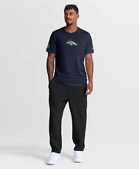 Nike Men's Navy Denver Broncos Sideline Lead The Charge Legend Dri-fit T-Shirt