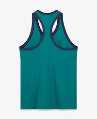 Nike Women's Teal Seattle Mariners Tri-Blend Dri-fit Racerback Tank Top