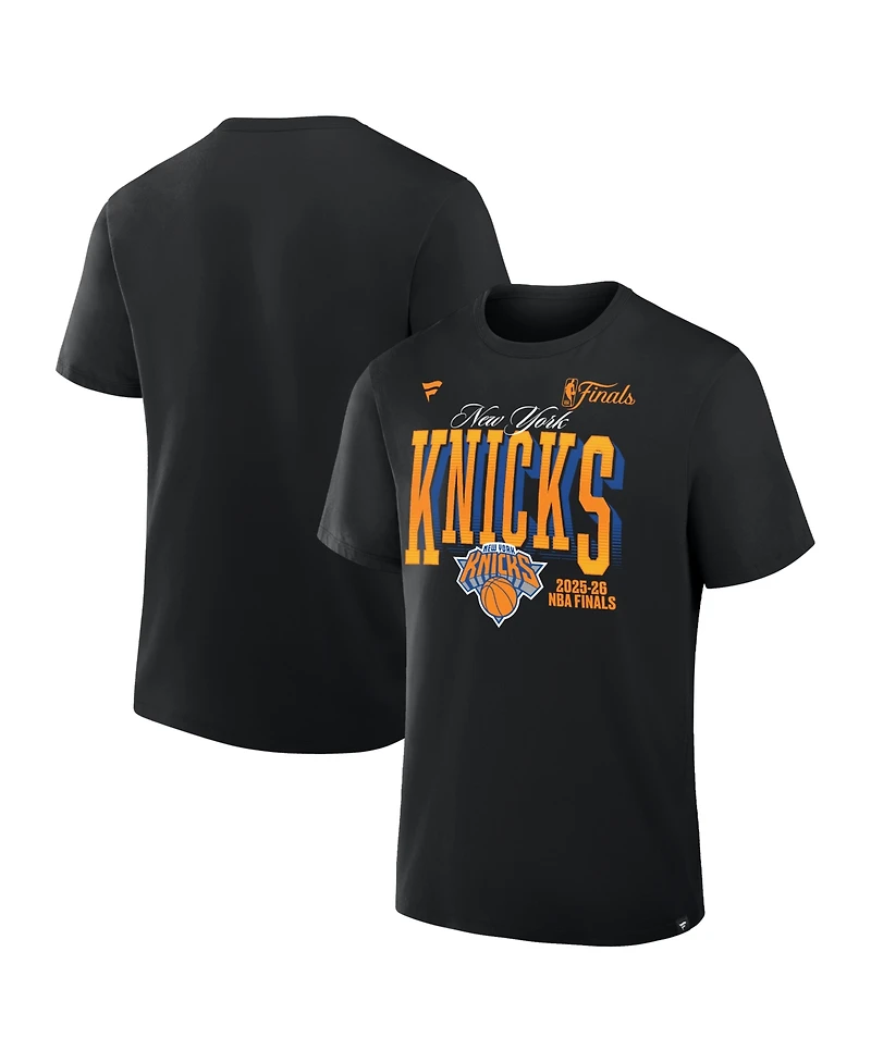 Fanatics Men's Black New York Knicks 2026 Nba Finals T-Shirt