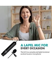 Movo LV4-c Cardioid Xlr Lavalier Microphone