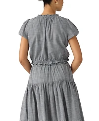 Levi's Plus Chiara Front Button Short-Sleeve Blouse