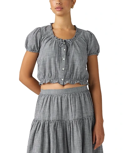 Levi's Plus Chiara Front Button Short-Sleeve Blouse