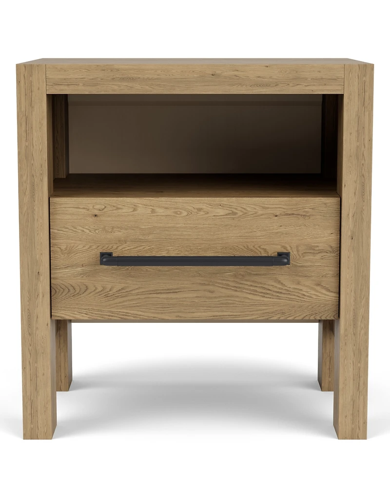 Davie King Storage 3-Piece Set (Panel Bed, Chest & 1-Drawer Nightstand)