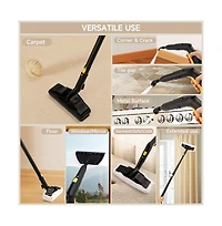 Topteng 2000W Steam Cleaner with 0.53 Gal Tank and Extendable Wand for Floor and Kitchen