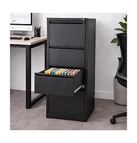 gaomon 4-Drawer File Cabinet with Lock – Metal File Storage Cabinet for Home Offices, Adjustable Hanging Folders