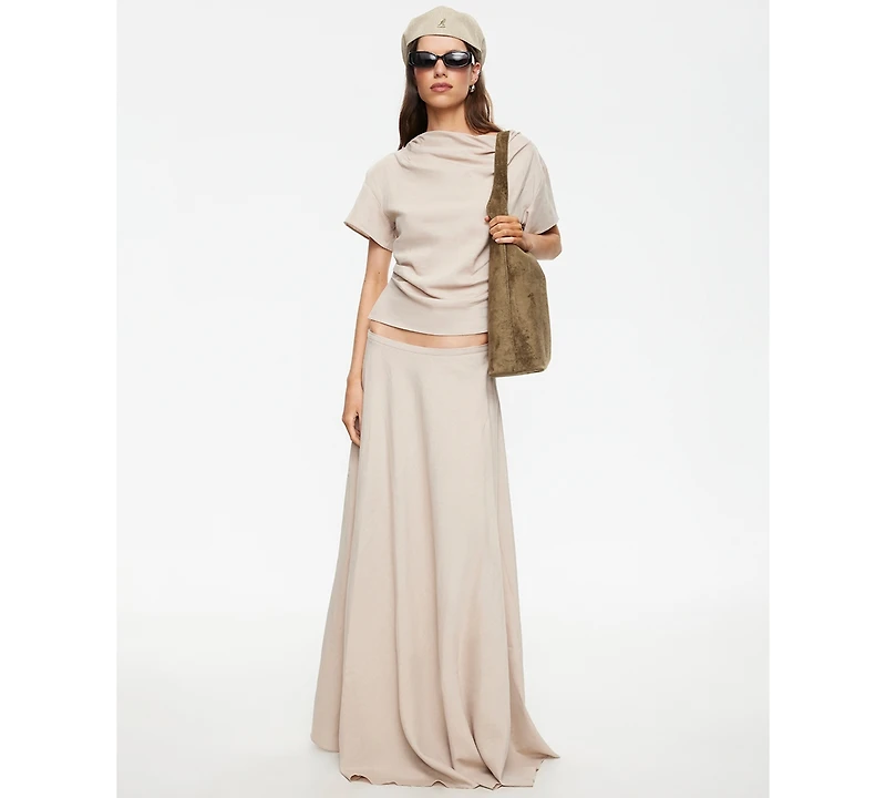 Lioness Women's Halcyon Zippered Maxi Skirt