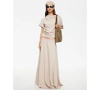 Lioness Women's Halcyon Zippered Maxi Skirt