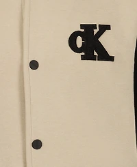 Calvin Klein Boys' 8-20 Fleece College Jacket