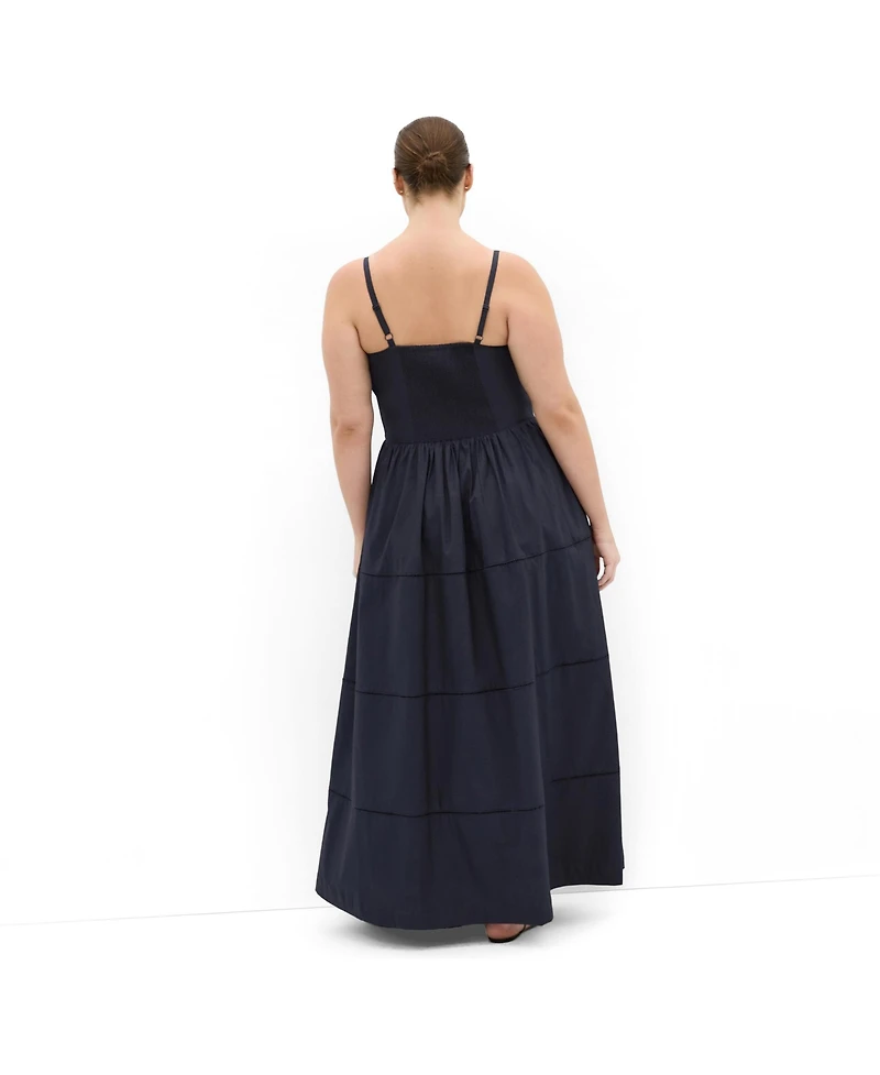 City Chic Women's Vani Corset Maxi Dress