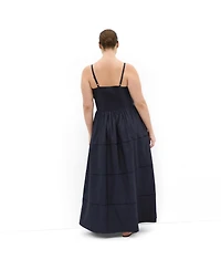City Chic Women's Vani Corset Maxi Dress