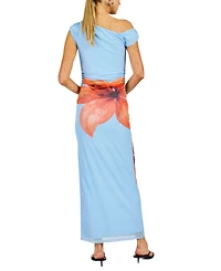 Line & Dot Women's Avah Floral Printed Maxi Dress