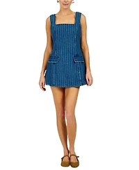 Line & Dot Women's Monah Square Neck Mini Dress