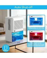 Cowsar Dehumidifier for Home with 68oz Tank, Quiet Mode