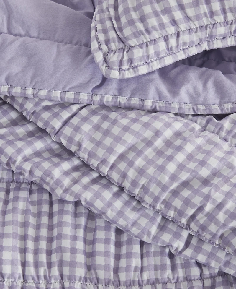 Linery & Co Gingham Quilt Set With Shams