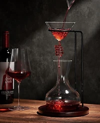 The Wine Savant Wine Tower 76 oz. Wine Decanter Aerator Set
