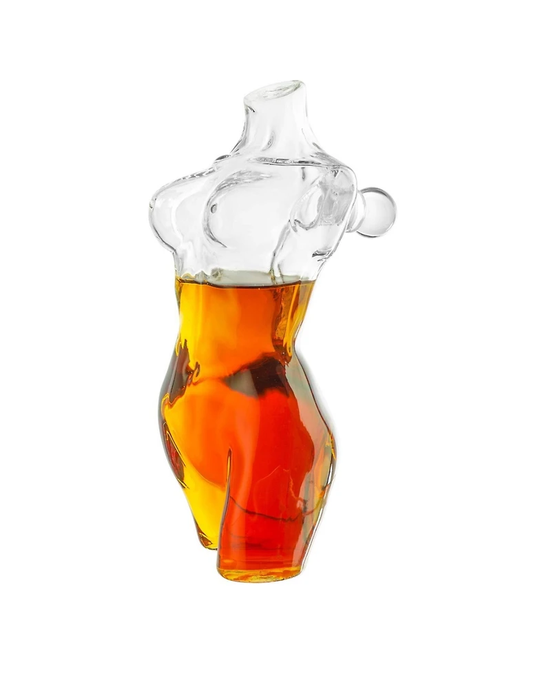 The Wine Savant Lady Body Sculpture 25 oz. Decanter