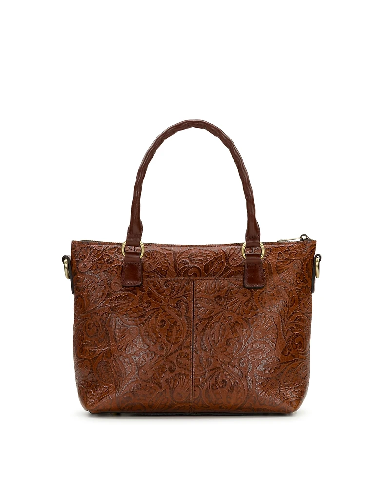 Patricia Nash Zora Top Handle Medium Tote Handbag