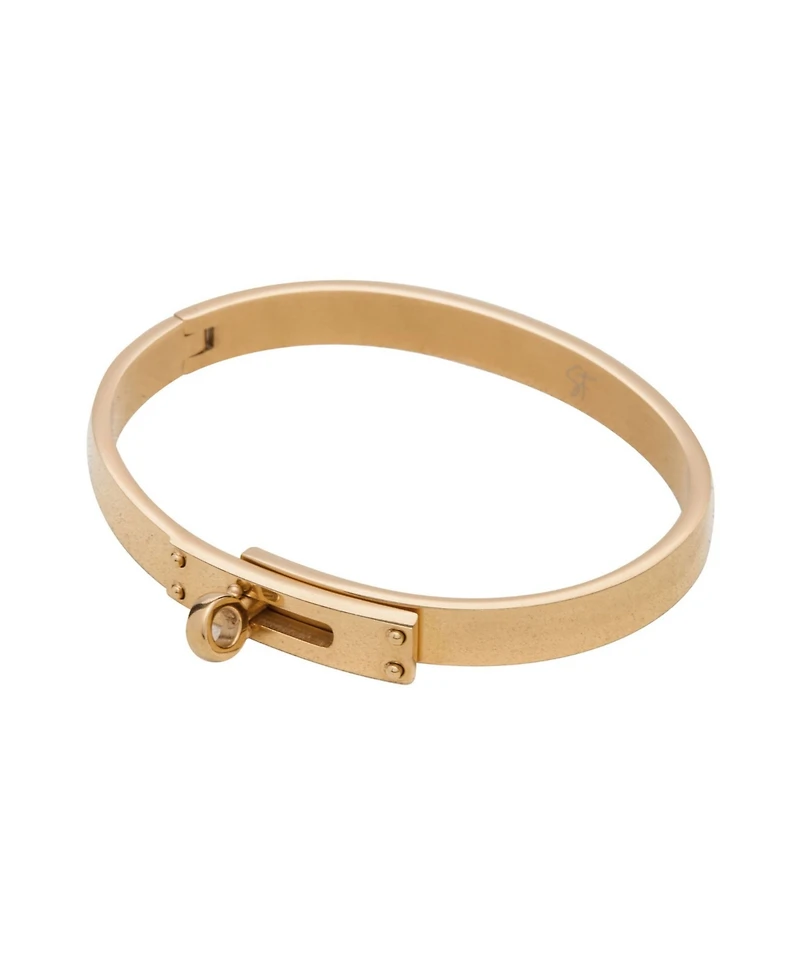 St. Moran Tarnish-Resistant Silver Lock and Twist Voltaire Cuff Bracelet
