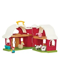 Kaplan Early Learning Toddler's First Big Red Barn and Farm Animals