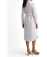 UNTUCKit Women's Cotton Oxford Relaxed Bailey Shirt Dress