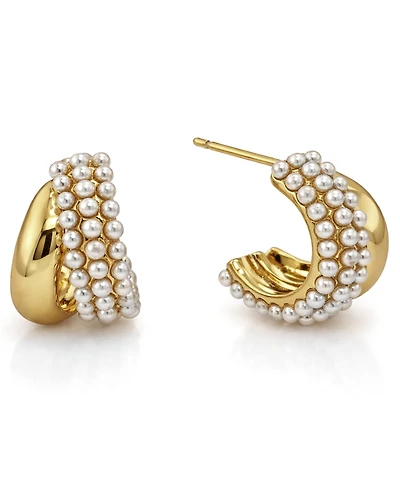 And Now This Post C Hoop Earring