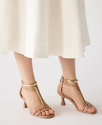 Anne Klein Women's Juliet Kitten Heel Dress Sandals