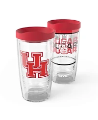 Tervis Houston Cougars 2-Pack 16oz. Competitor Emblem Tumbler Set