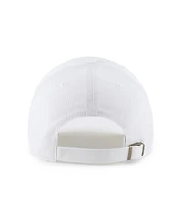'47 Brand Men's White Buffalo Sabres Logo Clean Up Adjustable Hat