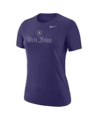 Nike Women's Purple Army Black Knights West Point 250 Collection Dri-fit T-Shirt
