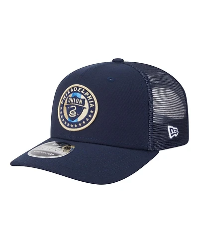 New Era Men's Navy Philadelphia Union Jersey Hook 9SEVENTY Adjustable Hat