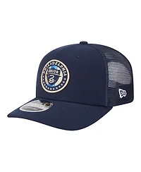 New Era Men's Navy Philadelphia Union Jersey Hook 9SEVENTY Adjustable Hat