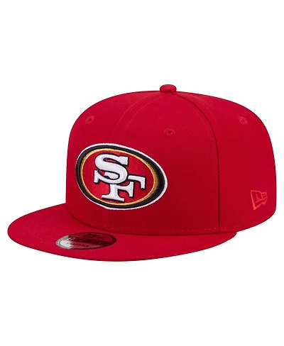 New Era Men's Red San Francisco 49ers 9FIFTY Snapback Hat