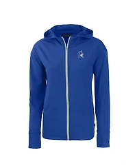 Cutter & Buck Women's Royal Duke Blue Devils Daybreak Eco Full-Zip Hoodie