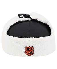 New Era Men's Black Philadelphia Flyers Injection Dog Ear Classic Fitted Hat