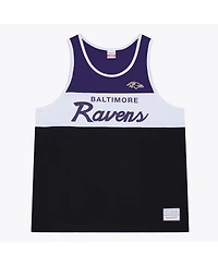 Mitchell & Ness Men's Black/Purple Baltimore Ravens Head Coach Tank Top