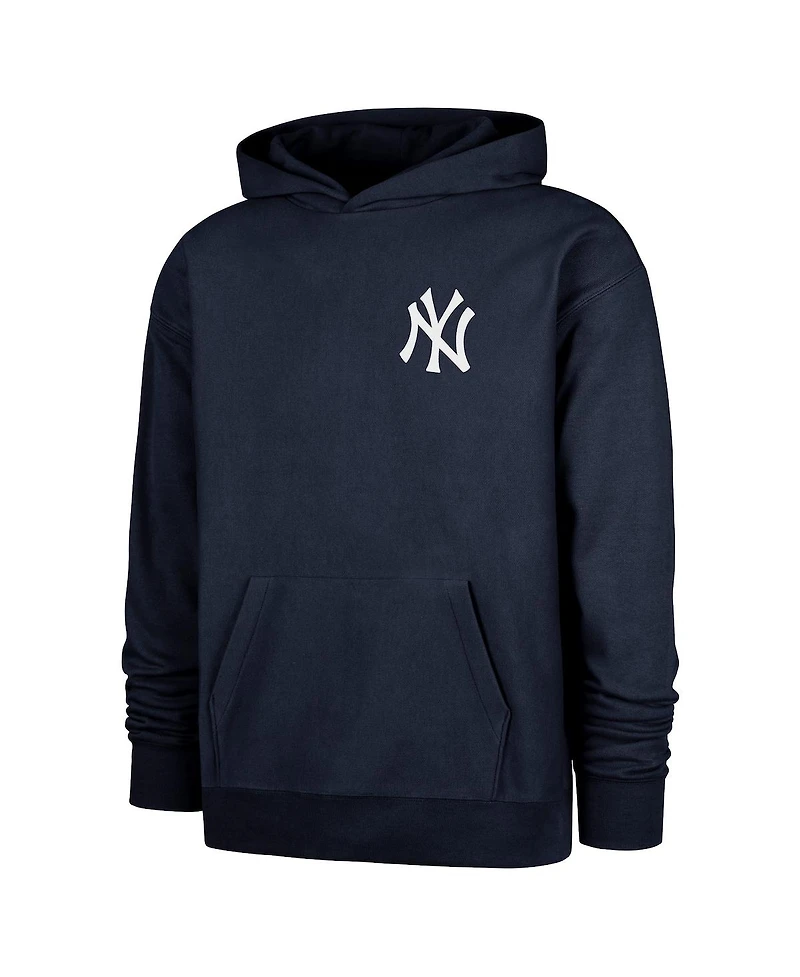 '47 Brand Men's Navy New York Yankees Petroni Backer Foundation Hoodie