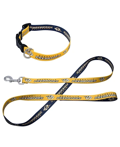 Wincraft Nashville Predators Pet Leash and Collar Set