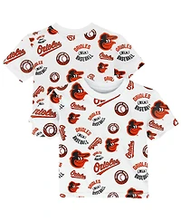 Outerstuff Toddler White Baltimore Orioles Run Down T-Shirt