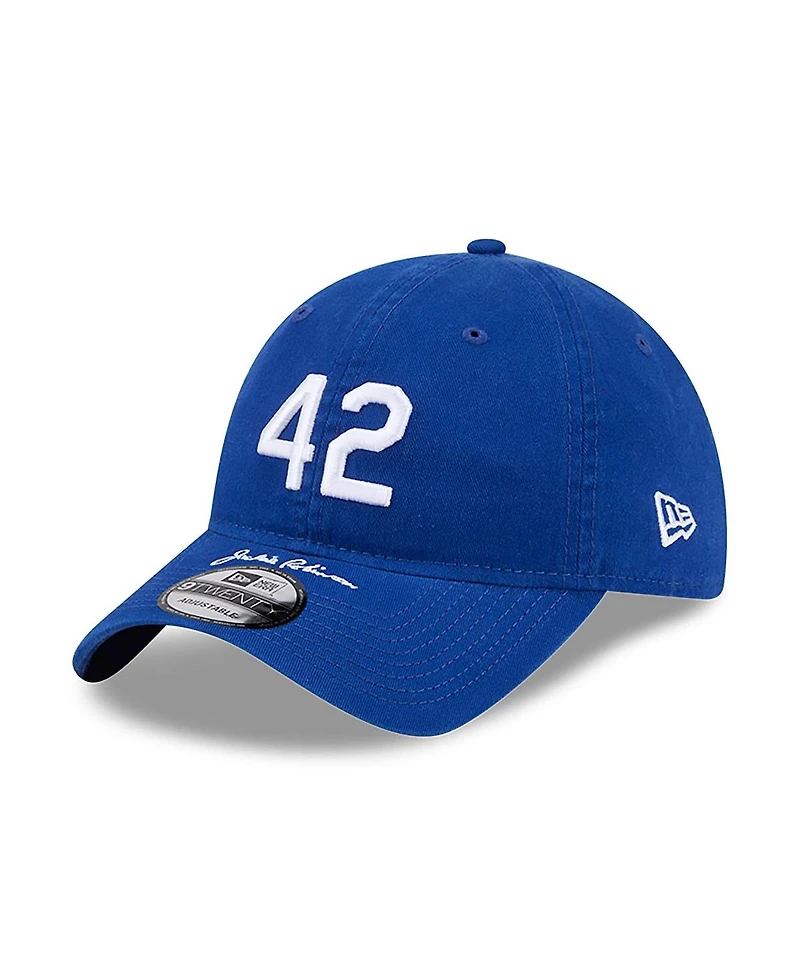 New Era Big Boys and Girls Royal New York Mets 2026 Jackie Robinson Day 9TWENTY Adjustable Hat