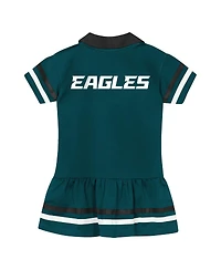 Outerstuff Toddler Girls Midnight Green Philadelphia Eagles Star Player Dress