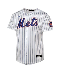 Nike Big Boys and Girls White New York Mets Home Stadium Jersey