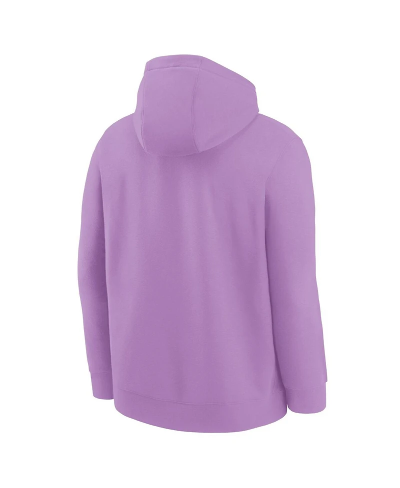 Nike Big Boys and Girls Violet Wnba Essential Team Hoodie
